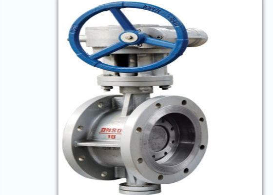10K/20K Carbon Steel Butterfly Valve , Water Three Eccentric Butterfly Valve