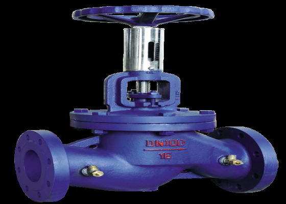 Anti Corrosion Globe Valve Cast Iron , 1.6 Mpa Flanged Globe Stop Valve