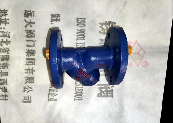 Dn40 Short Structure Y Type Strainer Valve Flange Ends Connection