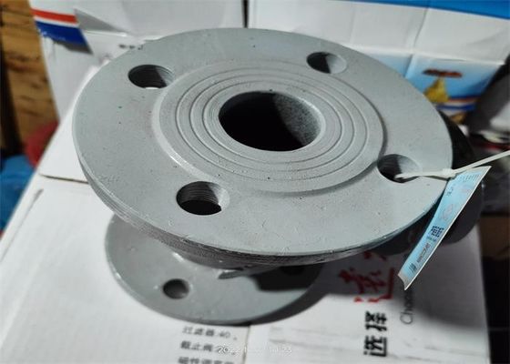 Carbon Steel Material Flange End Swing Check Valve Gray Color
