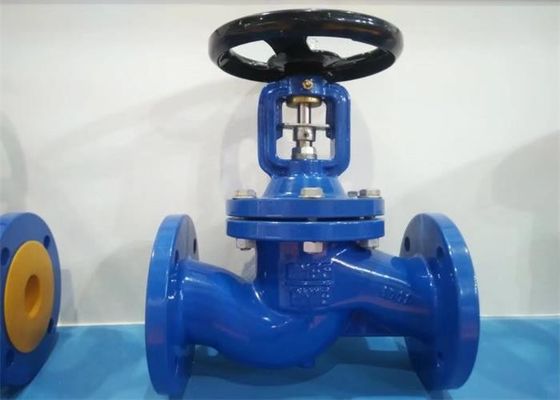 Stainless Steel DIN GG25 Globe Valve PN16 Manual High Temperature Resistance