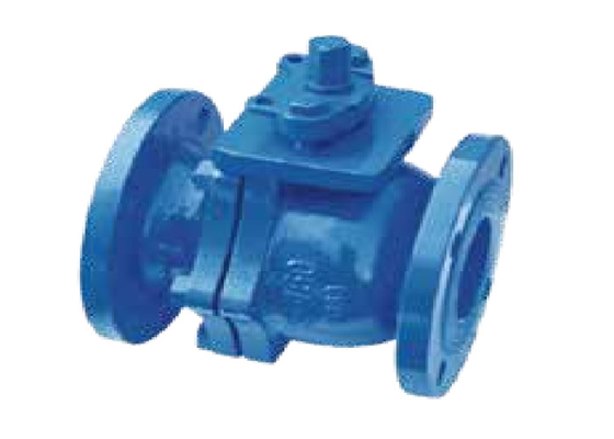Anti Erosion Rustproof Ball Valve Cast Iron , Light Weight ANSI Ball Valve