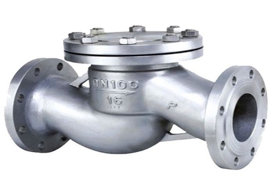 Flange End DIN Lift Check Valve 1.0/1.6/2.5 Mpa Anticorrosive Stainless Steel
