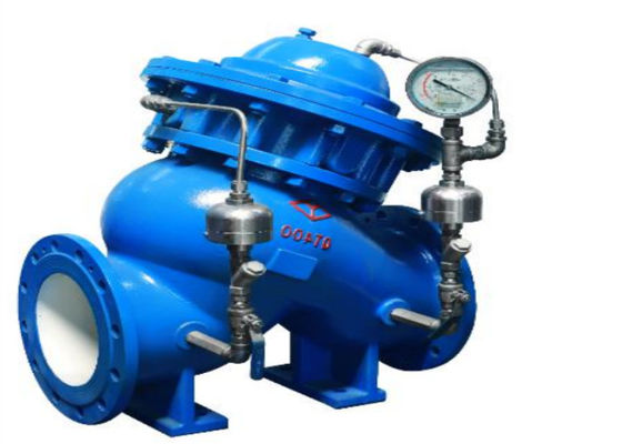 Multifunctional Water Pump Flow Control Valve , 1.6mpa NBR Pressure Control Valve