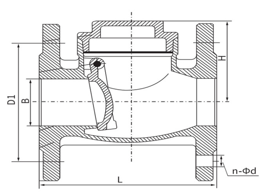 Rustproof Brass Swing Check Valve