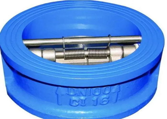 شیر چک ویفر WCB 2 Cast Steel , API Stainless Steel Butterfly Type Check Valve